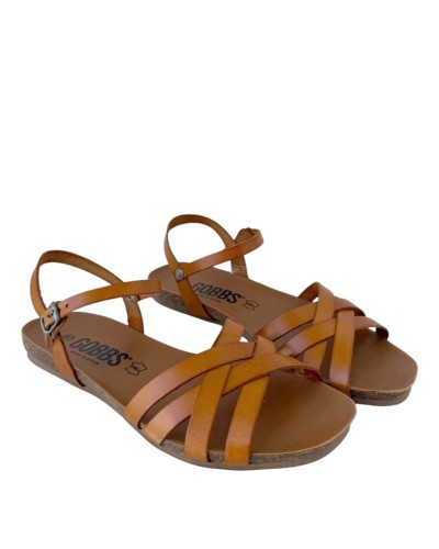 SANDALIA BIO PIEL TIRAS