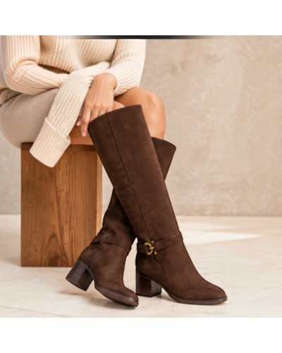BOTA TACON CUADRADO CORINA 6831