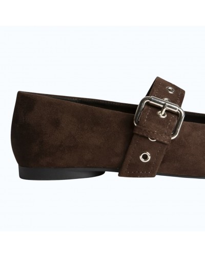ZAPATO PLANO CORINA MARY JANE HEBILLA