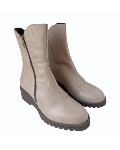 BOTIN CUÑA PIEL VALERIA CONFORT