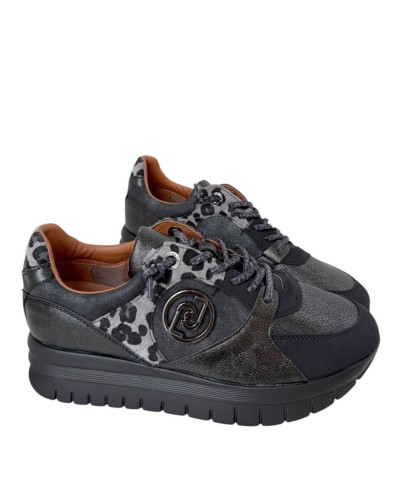 SNEAKERS CORDON ELASTICO COMBINADO