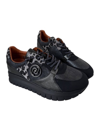 SNEAKERS CORDON ELASTICO COMBINADO
