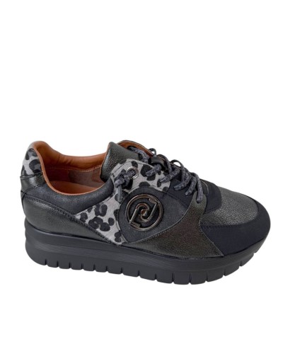 SNEAKERS CORDON ELASTICO COMBINADO