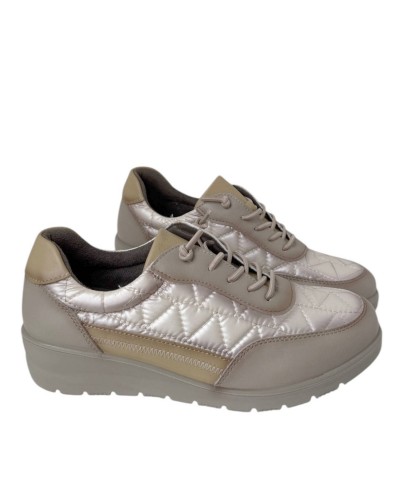 ZAPATO ACOLCHADO CUÑA GOMA 
