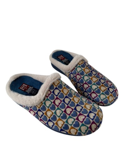 ZAPATILLA GEMA CASA CORAZONES