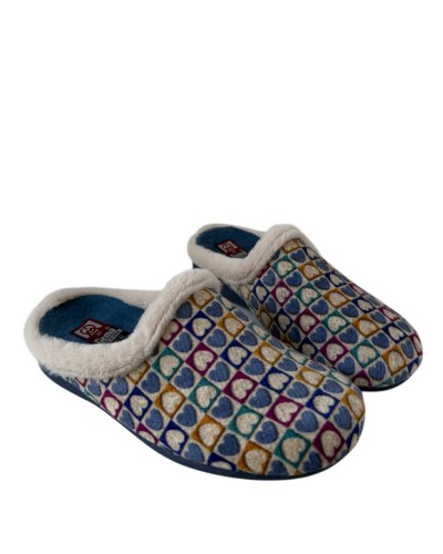 ZAPATILLA GEMA CASA CORAZONES