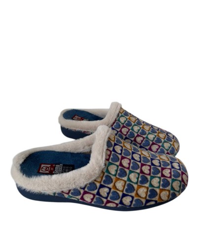 ZAPATILLA GEMA CASA CORAZONES