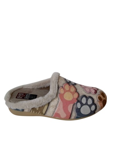 ZAPATILLA HUELLAS GEMA CASA