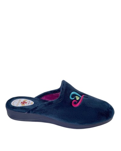ZAPATILLA CUÑA ALCALDE FLOR BAMARA