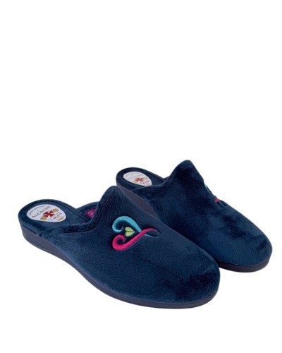 ZAPATILLA CUÑA ALCALDE FLOR BAMARA