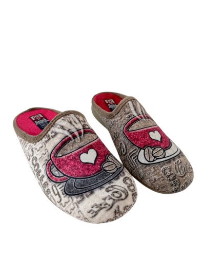 ZAPATILLA GEMA CAFE PLANTILLA EXTRAIBLE